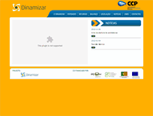Tablet Screenshot of ccp-dinamizar.com